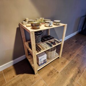 1 Bay Shelving Unit DIY Kit 1104 High - Image 3