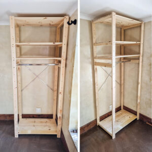 1 Bay Skeleton Closet DIY Kit - Image 4