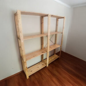 2 Bay Shelving Unit DIY Kit - Image 6