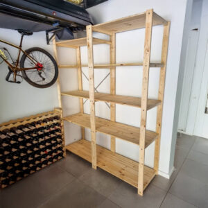 2 Bay Shelving Unit DIY Kit 2256 High - Image 2