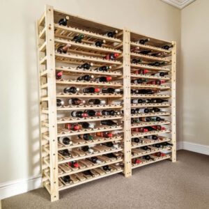 2 Bay Wine Rack DIY Kit 1744 High - Image 1