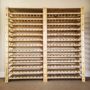 2 Bay Wine Rack DIY Kit 1744 High - Image 3