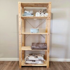 1 Bay Linen Shelving Unit DIY Kit - Image 5