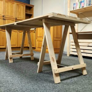 Sitting Trestle Table - Image 2