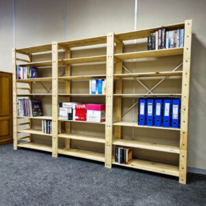 3 Bay Book Shelf - Image 2