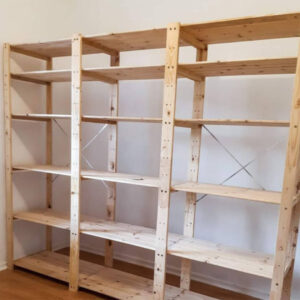 3 Bay Shelving Unit DIY Kit - Image 1