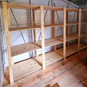 4 Bay Shelving Unit DIY Kit - Image 1