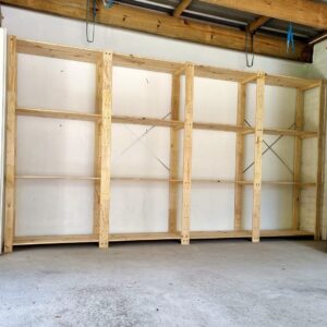 4 Bay Shelving Unit DIY Kit - Image 3