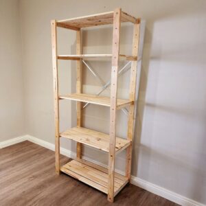 1 Bay Linen Shelving Unit DIY Kit - Image 2