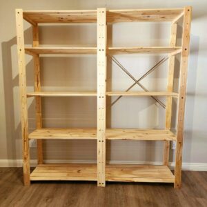 2 Bay Linen Shelving Unit DIY Kit - Image 3